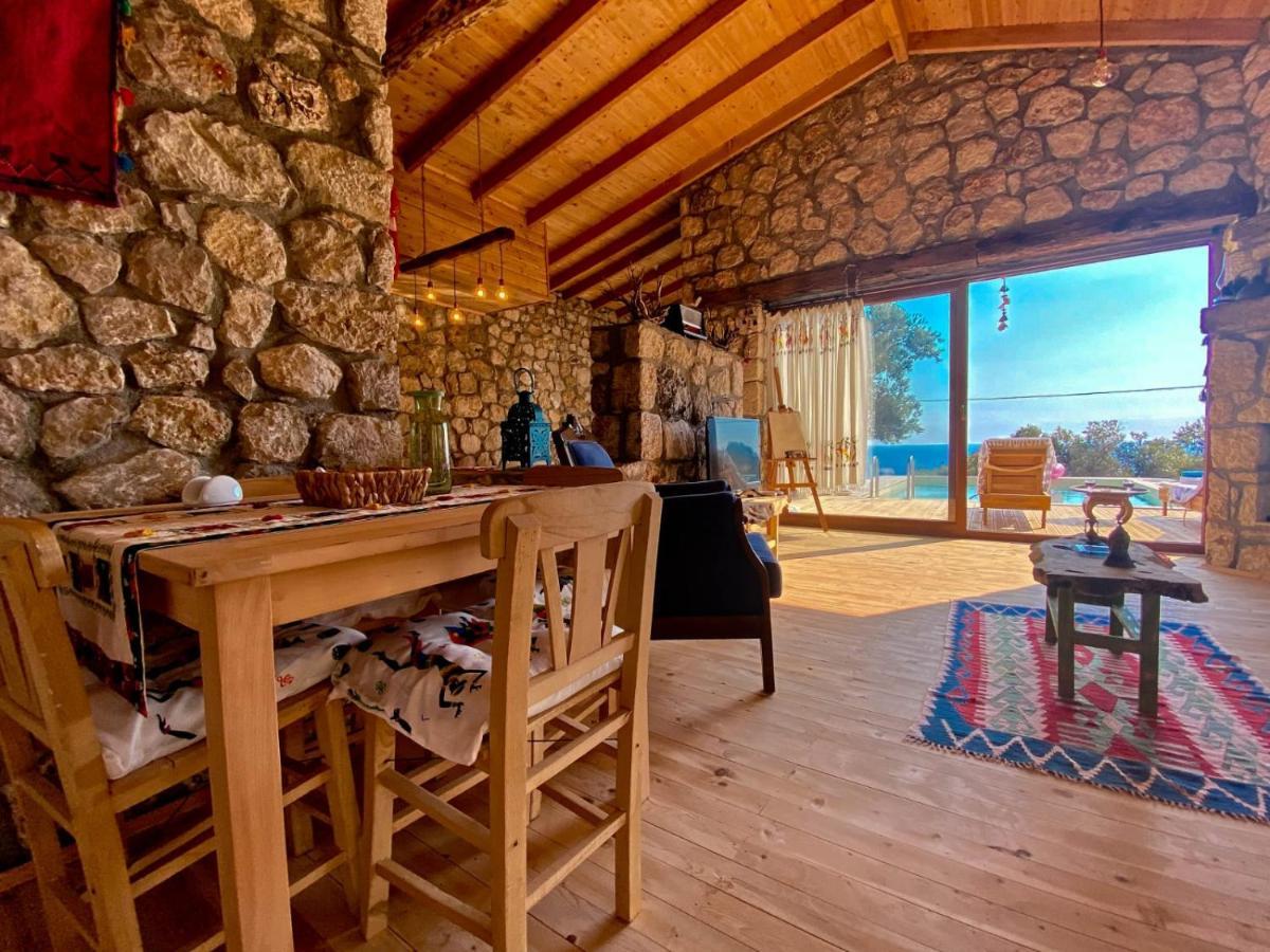 Shavilla Kalkan - Yali ' Da Korunakli 1+1 Villa พาทารา ภายนอก รูปภาพ