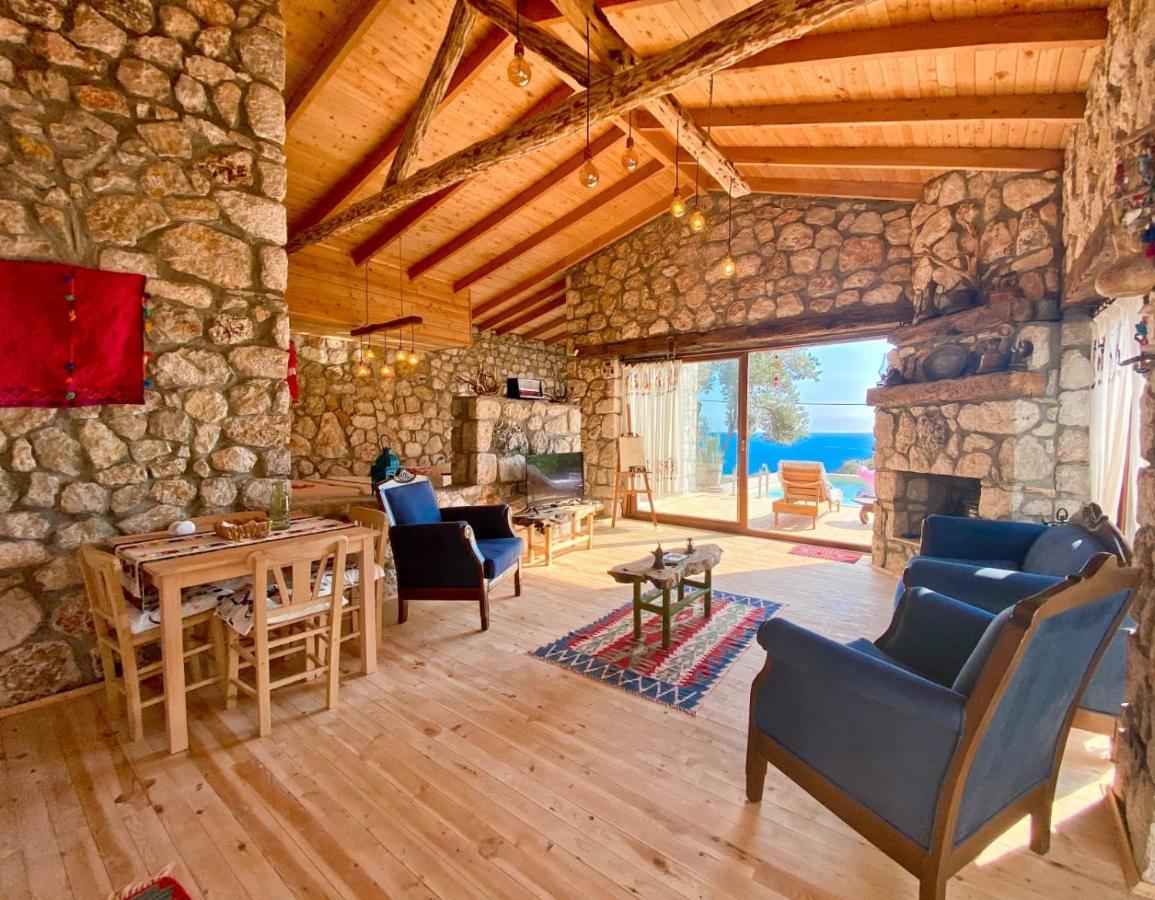 Shavilla Kalkan - Yali ' Da Korunakli 1+1 Villa พาทารา ภายนอก รูปภาพ